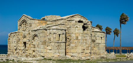 Reste der frühchristlichen Basilika Agios Philon bei Dipkarpaz auf dem Karpaz