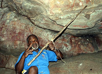 Australien - Höhlenmalereien der Aborigines