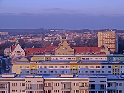 Chemnitz - Blick über die Stadt