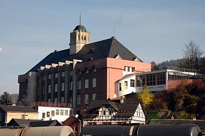 Deutschland - Grünes Band - Hotel "Haus des Volkes" in Probstzella