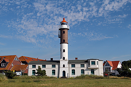 Mecklenburg - Ostseeküste - Leuchtturm in Timmendorf auf der Insel Poel