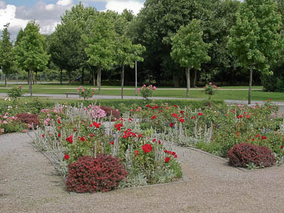 Münsterland: Formale Gartengestaltung im Inselpark