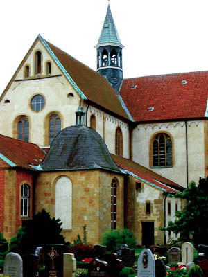 Münsterland: Einen Besuch wert: die Abteikirche Marienfeld