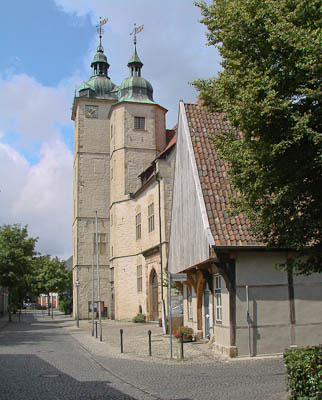 Münsterland: Hohe Schule und Geisthaus in Steinfurt