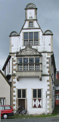 Münsterland: Das Huck-Beifang-Haus mit Renaissance-Erker in Steinfurt