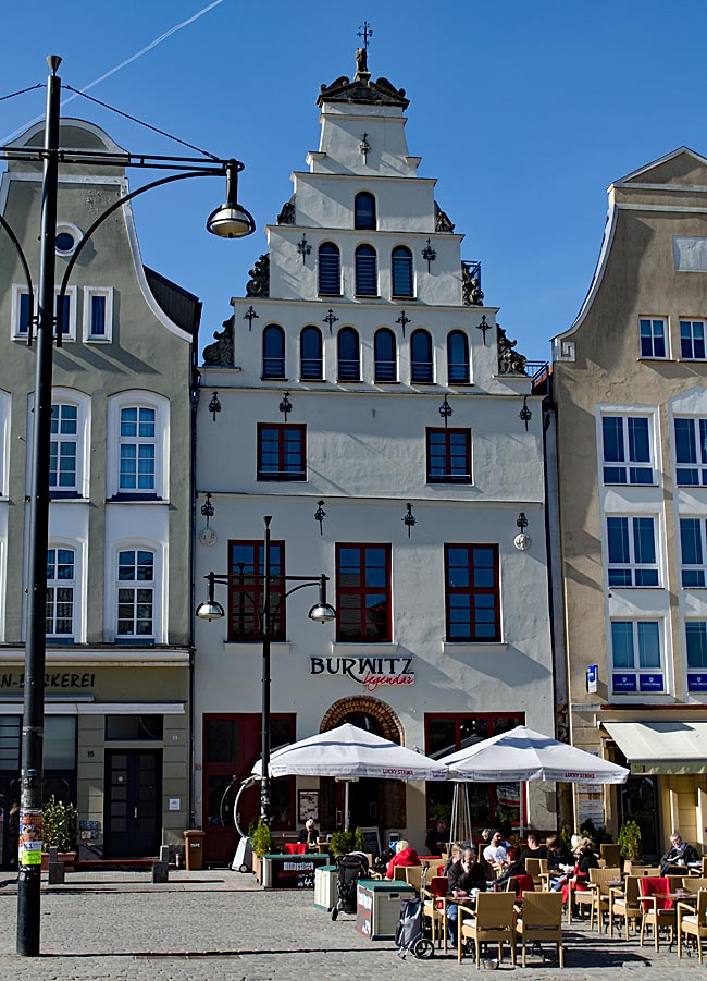 Rostock - Burwitz legendär am Neuen Markt