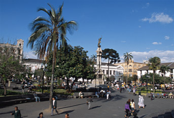 Ecuador Quito Plaza