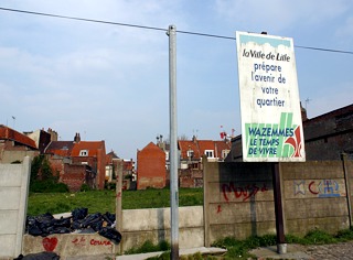 Frankreich / Lille / Stadtsanierungsbrache