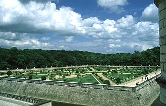Frankreich / Loire / Schlossgarten