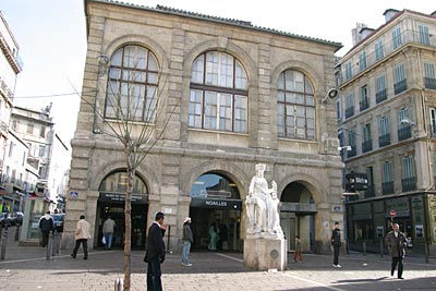 Marseille - Metrostation Noaille, Stadtteil Belsunce, heute arabisches Viertel