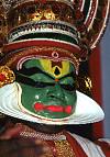 Kathakali-Tänzer (Indien)