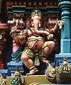 Madurai, Detail des Sri Menakshi-Tempels (Indien)