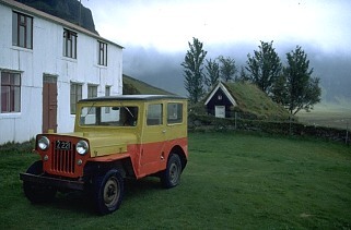 Bauernhof in Nupstadur (Island)