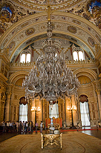 Dolmabahce-Palast, Festsaal, Istanbul