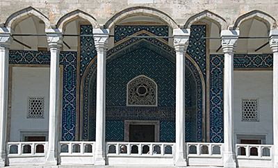 Eingang zum Fayencenschlösschen, Istanbul