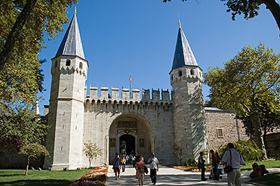 Eingan zum zweiten Hof des Topkapi-Palastes, Istanbul