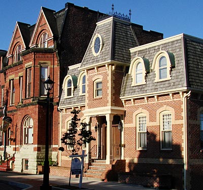 Kanada - Saint John - Typische Stadthäuser in Uptown Saint John
