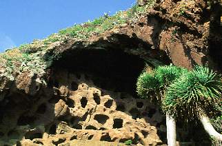 Gran Canaria / Die Höhlen von Cenobio de Valerón