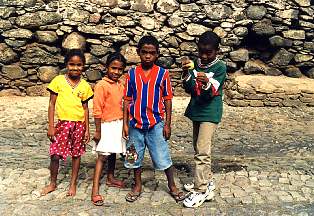 Kapverden Kinder