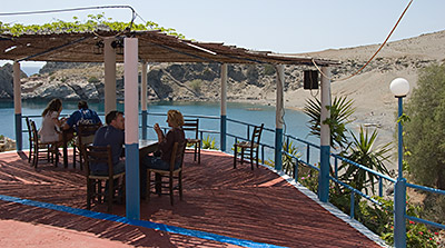 Am Strand von Agios Pavlos westlich von Agia Galini, Kreta