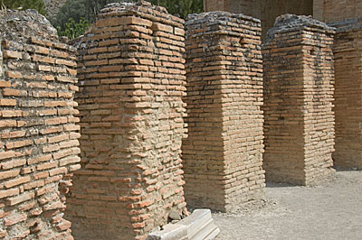 Kreta: �berbleibsel des Odeons von Gortys
