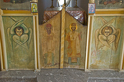 Kreta: Agii Deka, in der Märtyrerkirche