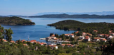 Kroatien - Panoramablick von Dugi Otok