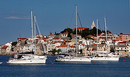 Kroatien - Yachthafen von Primosten