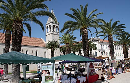 Kroatien - Süddalmatien - Impressionen aus der Altstadt von Trogir. Teil des UNESCO Welterbes