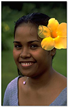 Mikronesien: Frau aus Kosrae