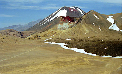Neuseeland Tongariro Roter Krater