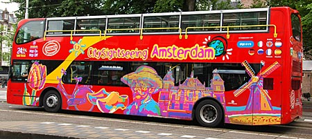 Niederlande - Amsterdam - Sightseeing Bus