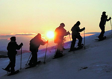 Norwegen - Schneeschuhwandern in Gala