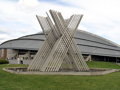 Norwegen - Hamar - Eishalle