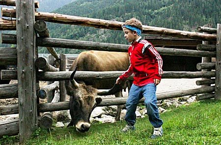 Österreich - Ötztal in Tirol - Ötzi-Dorf