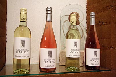 Niederösterreich - Weinflaschen