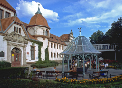 Kurhaus von Sopot bei Danzig
