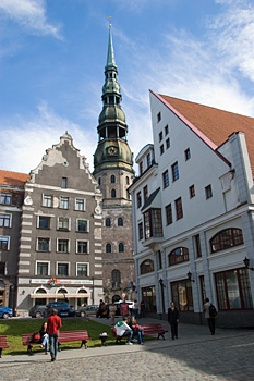St. Petrikirche, Riga