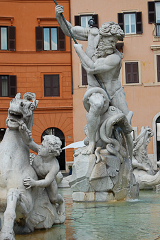Neptunbrunnen in Rom