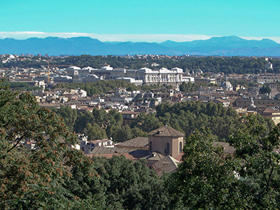 Gianicolo, Panorama