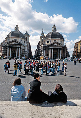 Reiseführer Rom - Piazza del Popolo