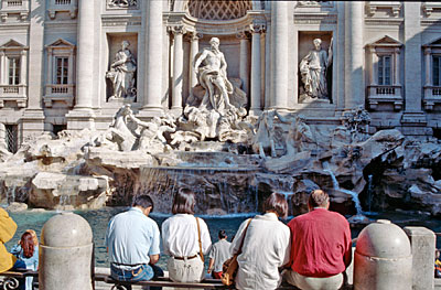 Reiseführer Rom - Trevi Brunnen