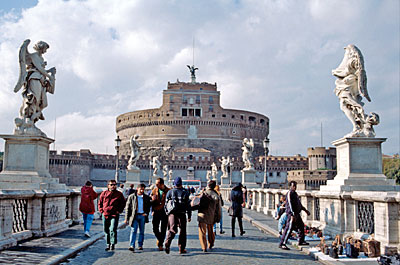 Reiseführer Rom - Ponte di Angelo - Engelsbrücke