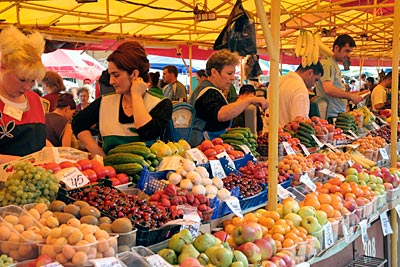 Russland - Markt in Kostroma