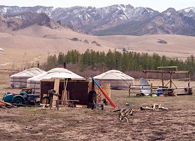 Mongolei - Jurtencamp von Purevdorj