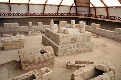 Serbien - archäologische Ausgrabungsstätte in Viminatium