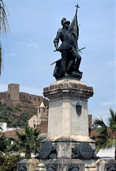 Spanien Extremadura Hernán Cortés