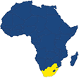 Karte S&uuml;dafrika