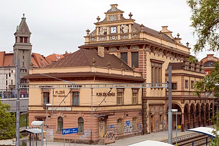 Tschechien - Pilsen - Südbahnhof
