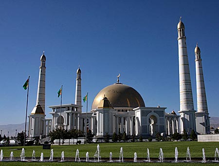 Turkmenistan - Große Freitagsmoschee in Aschchabad